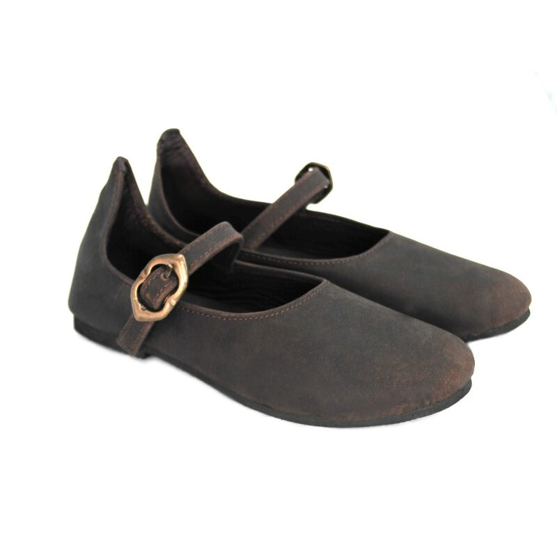 Immagine del prodotto Scarpe medievali da donna Rieke marroni