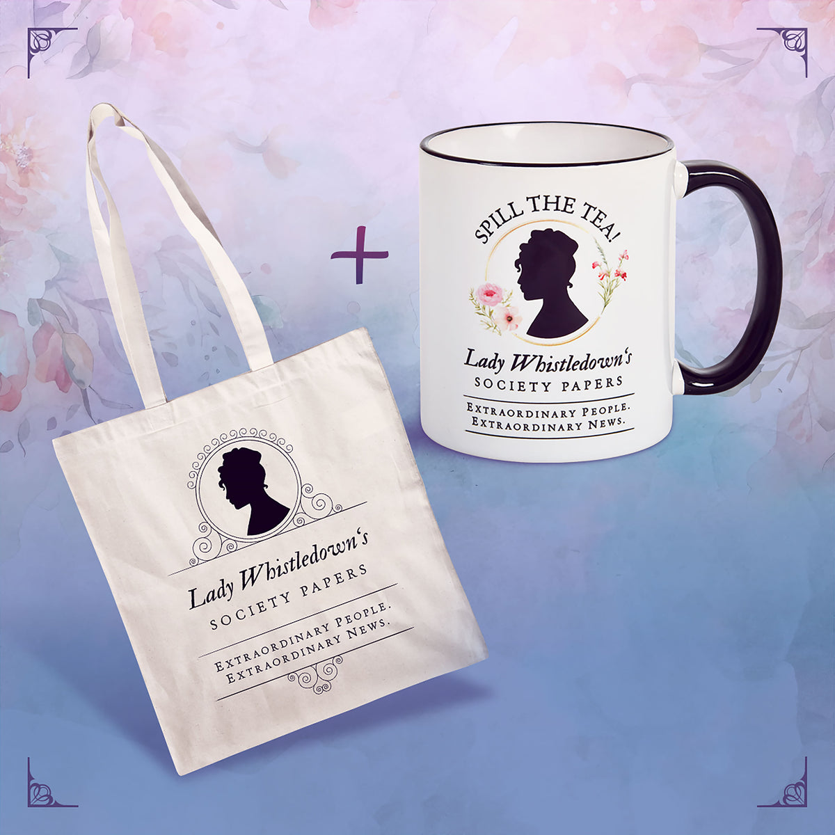 Immagine del prodotto Bundle Society Papers per fan di Bridgerton