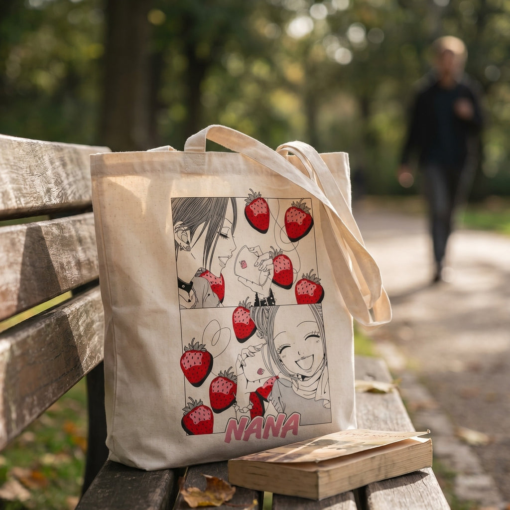 Immagine del prodotto Borsa in tela Strawberry Cups per fan di NANA