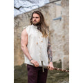 Immagine del prodotto Camicia medievale con lacci Henn smanicata beige