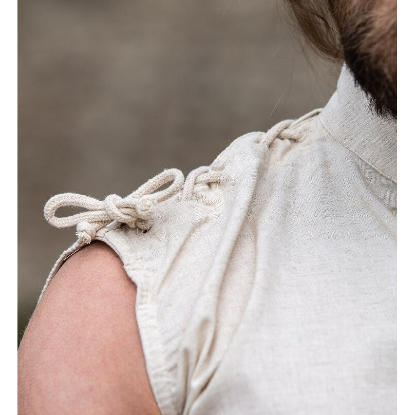 Immagine del prodotto Camicia medievale con lacci Henn smanicata beige