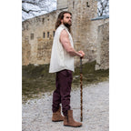 Immagine del prodotto Camicia medievale con lacci Henn smanicata beige