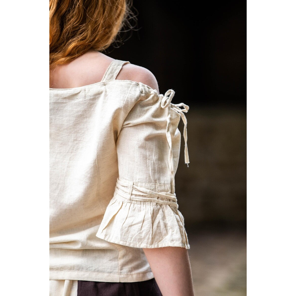 Immagine del prodotto Blusa medievale a spalline Prina beige