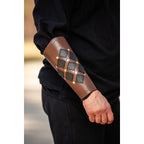 Immagine del prodotto Bracciale medievale in pelle Orm marrone-nero