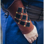 Immagine del prodotto Bracciale medievale in pelle Orm marrone-nero