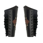 Immagine del prodotto Bracciale medievale in pelle Orm nero-marrone
