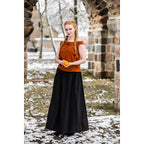 Immagine del prodotto Blusa estiva medievale Adele senza maniche rossa