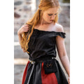 Immagine del prodotto Blusa estiva medievale Adele senza maniche nera
