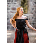 Immagine del prodotto Blusa estiva medievale Adele senza maniche nera