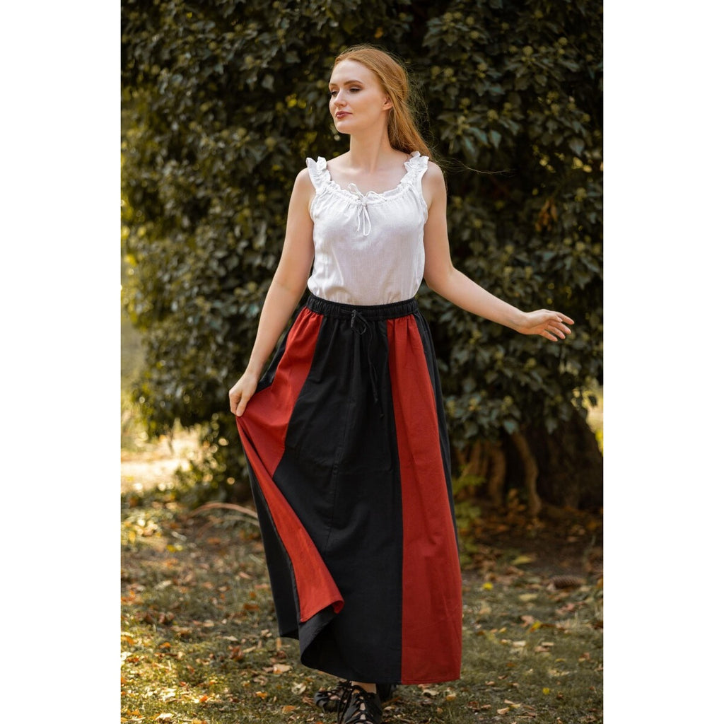 Immagine del prodotto Blusa estiva medievale Adele senza maniche bianca