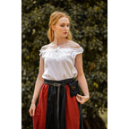 Immagine del prodotto Blusa estiva medievale Adele senza maniche bianca