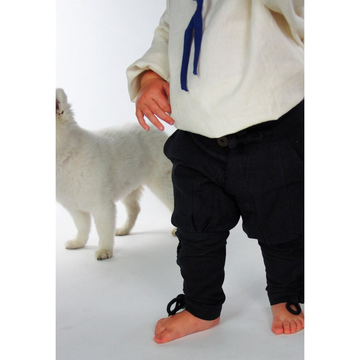 Immagine del prodotto Pantaloni medievali Jecklein con lacci alle gambe neri