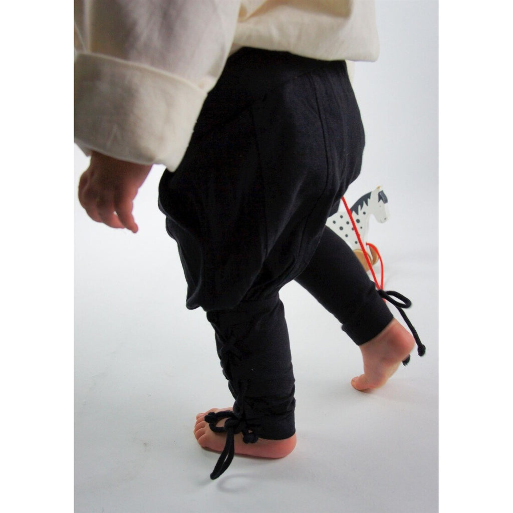 Immagine del prodotto Pantaloni medievali Jecklein con lacci alle gambe neri