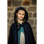 Product image Medieval wool cloak with embroidery for kids