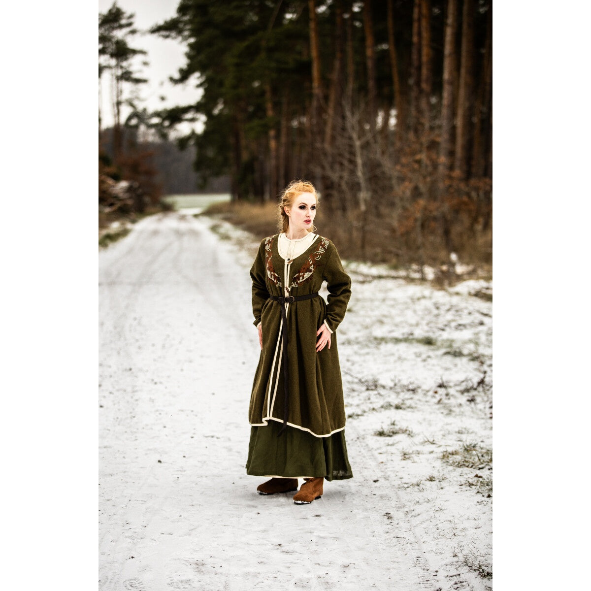 Immagine del prodotto Mantello medievale Birka Skadi verde