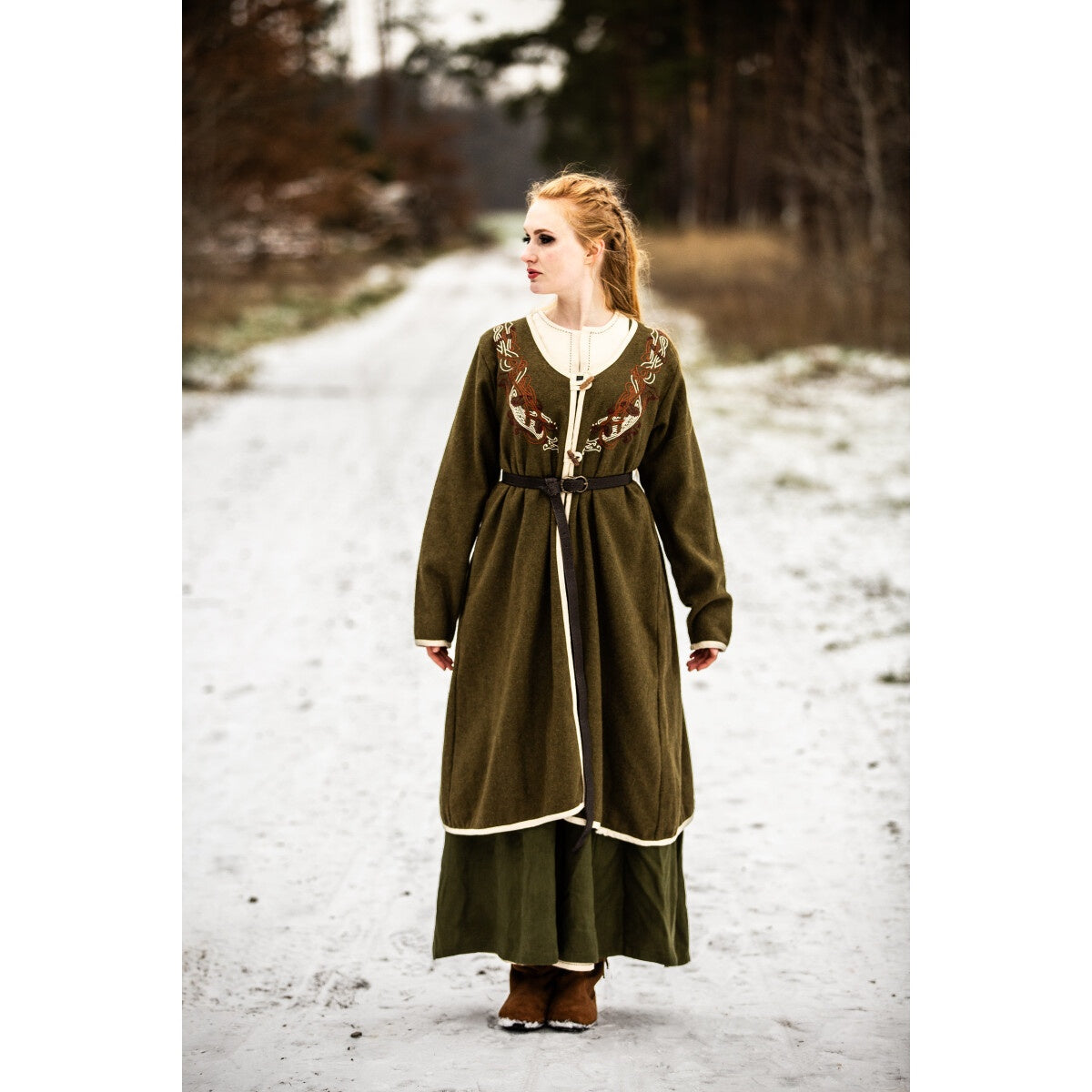 Immagine del prodotto Mantello medievale Birka Skadi verde