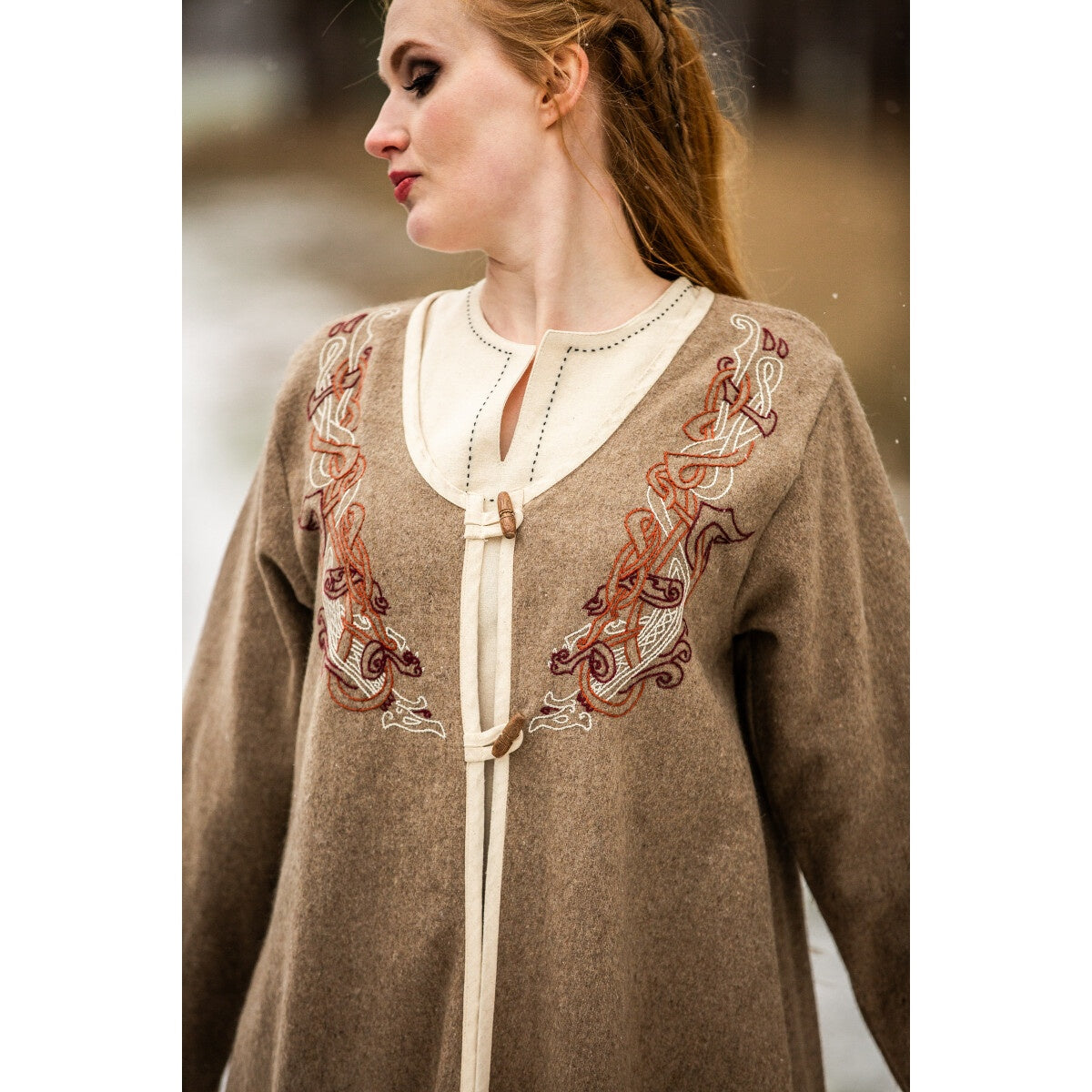 Immagine del prodotto Mantello medievale Birka Skadi beige