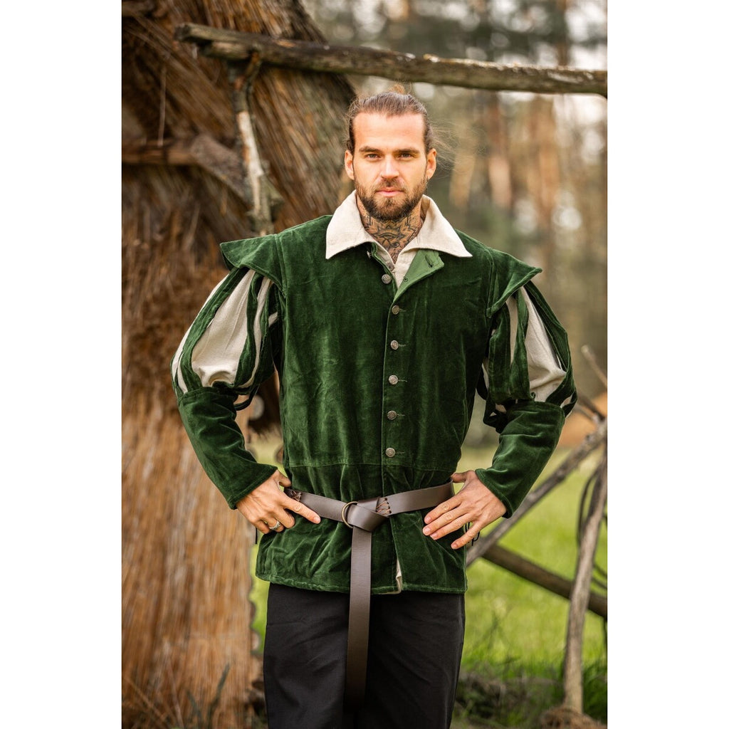 Product image Medieval Landsknecht Jacket Brandolf with Slashed Sleeves