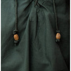 Immagine del prodotto Camicia medievale con colletto in piedi e allacciatura Friedrich verde