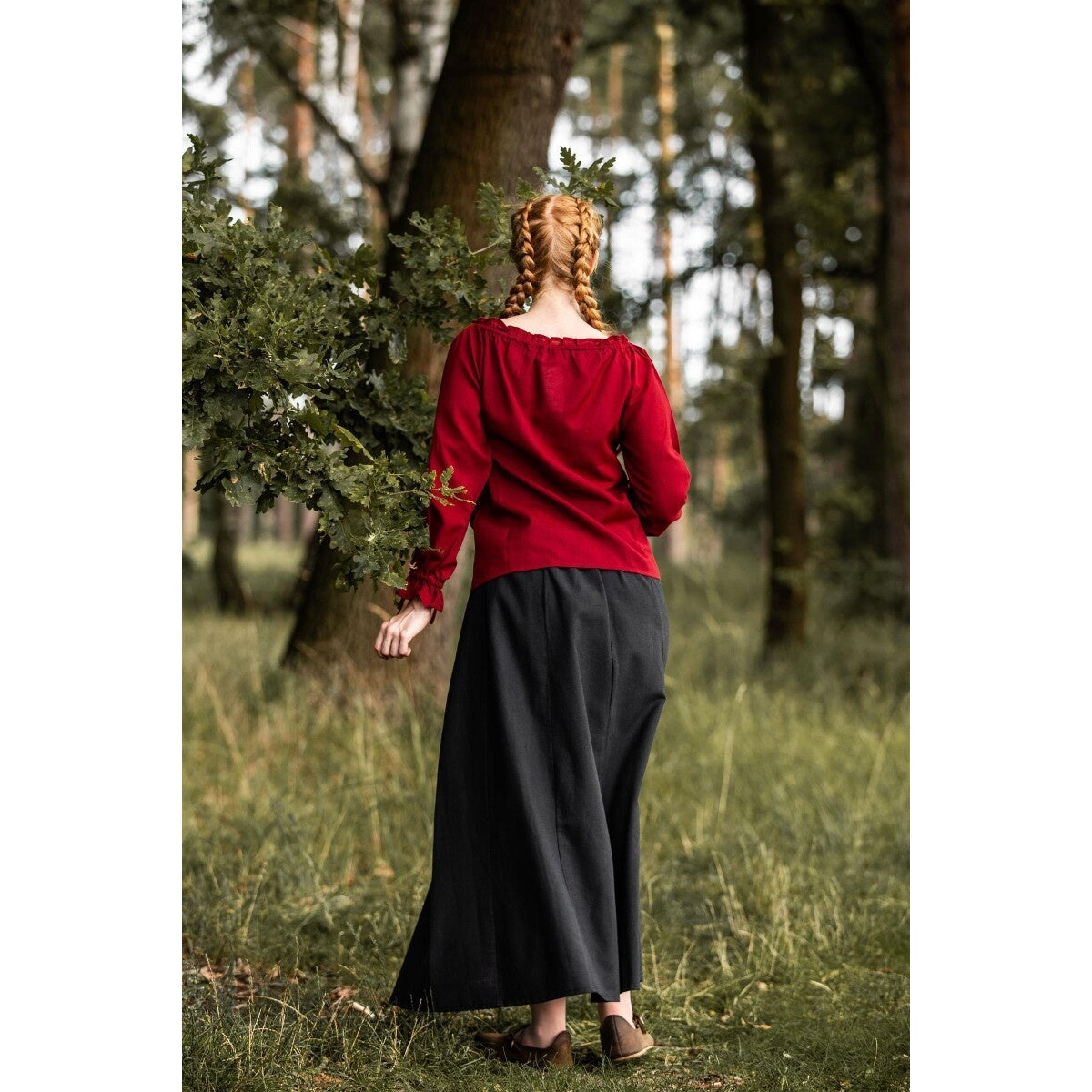 Immagine del prodotto Blusa medievale Edith rossa