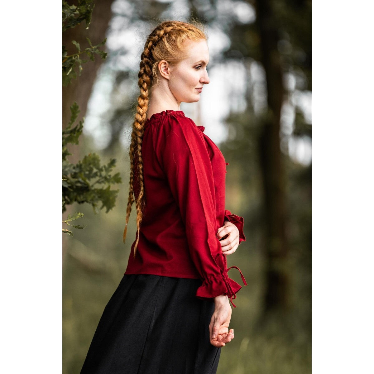 Immagine del prodotto Blusa medievale Edith rossa