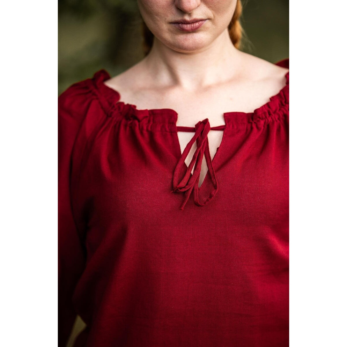 Immagine del prodotto Blusa medievale Edith rossa
