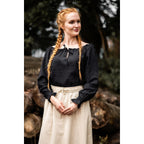 Immagine del prodotto Blusa medievale Edith nera