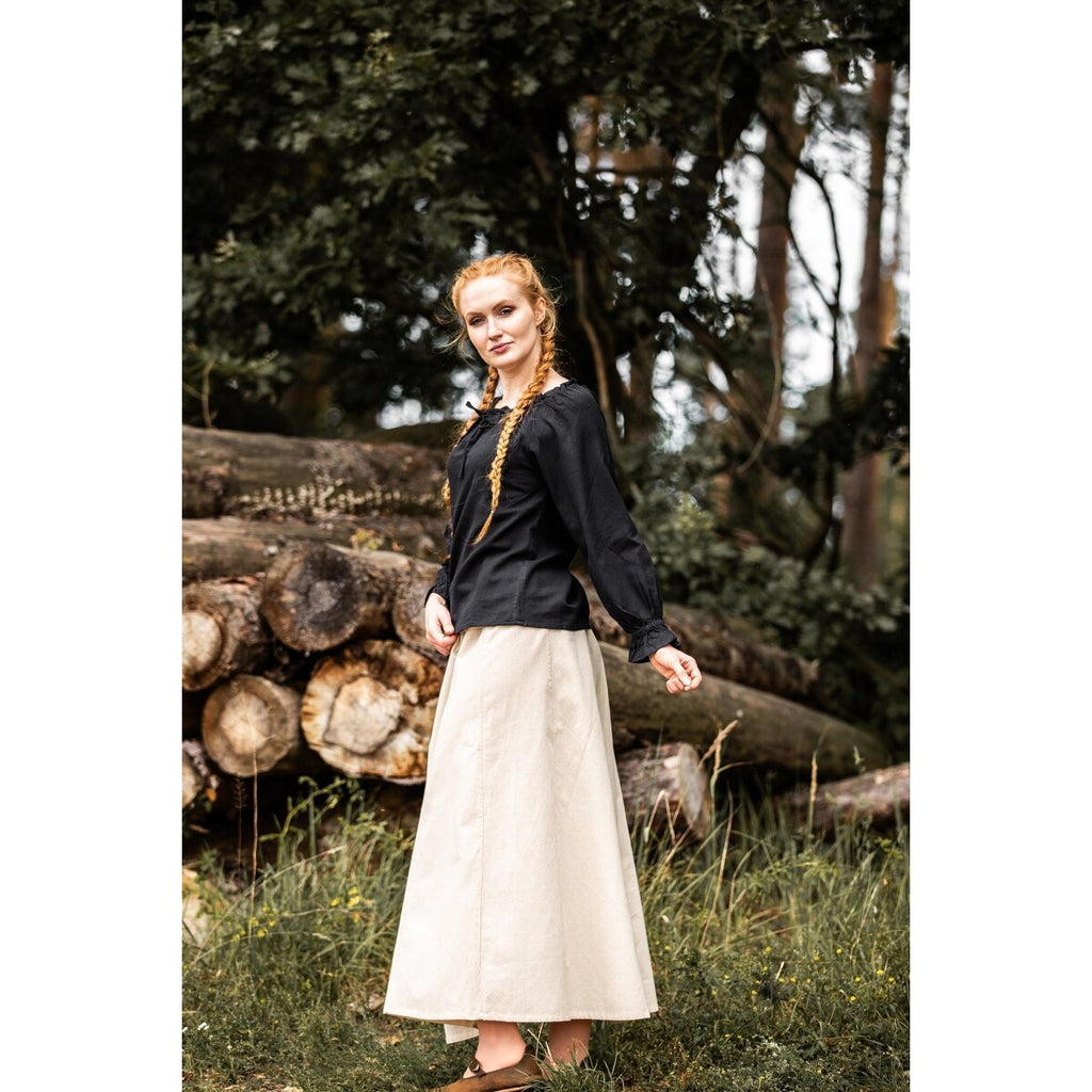Immagine del prodotto Blusa medievale Edith nera