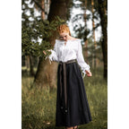 Immagine del prodotto Blusa medievale Edith bianca