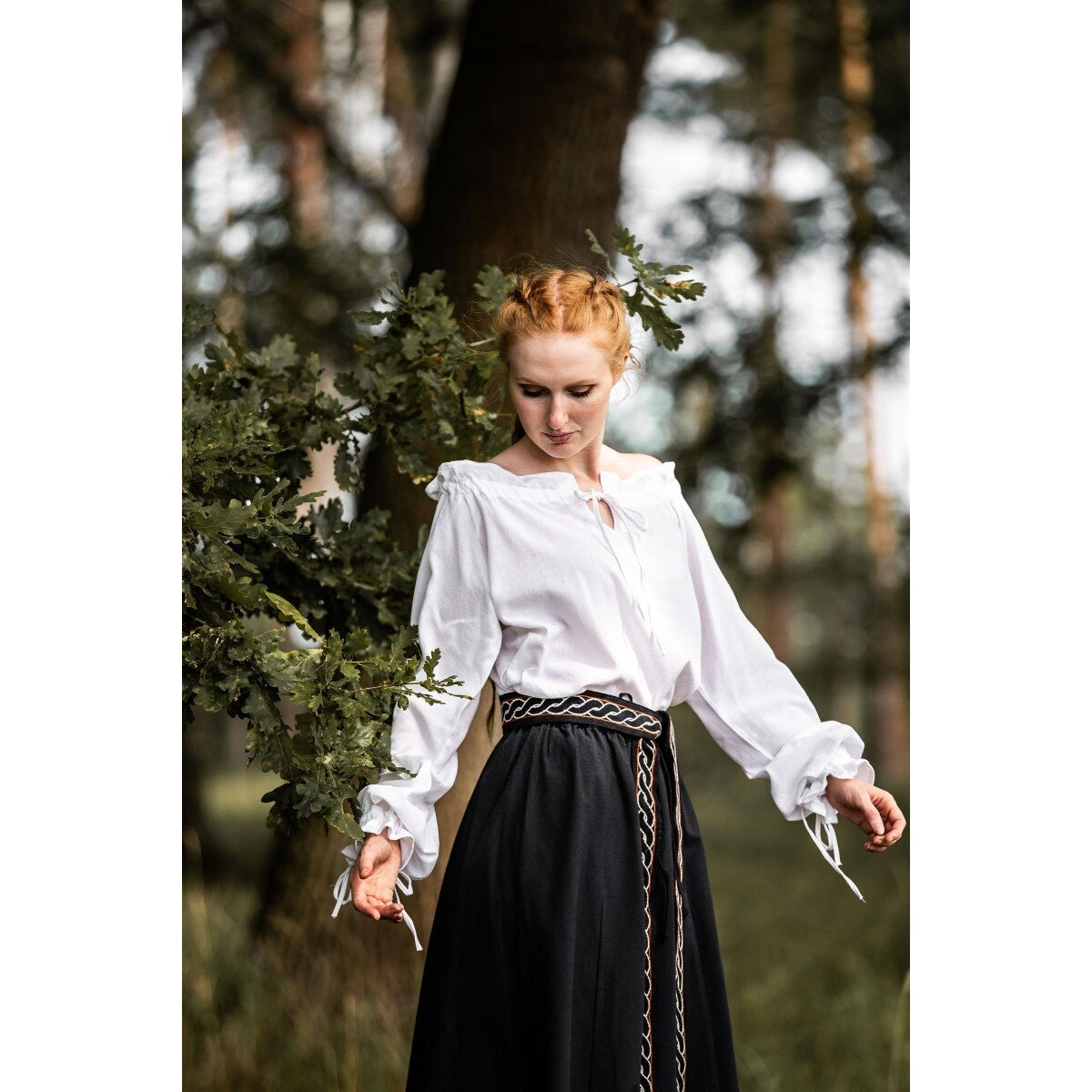 Immagine del prodotto Blusa medievale Edith bianca