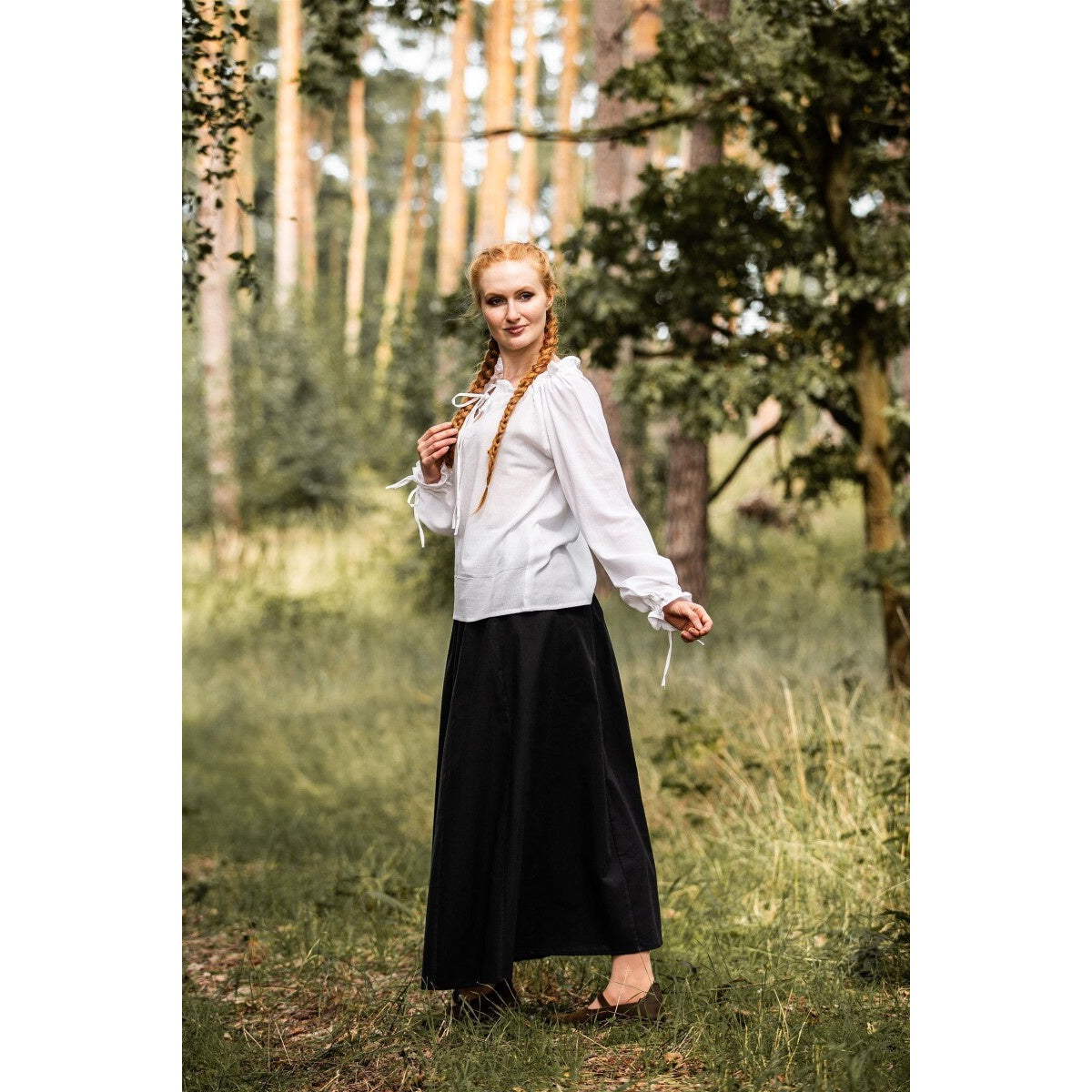 Immagine del prodotto Blusa medievale Edith bianca