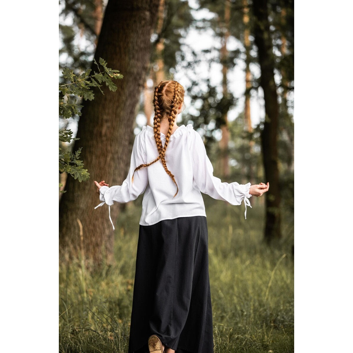 Immagine del prodotto Blusa medievale Edith bianca