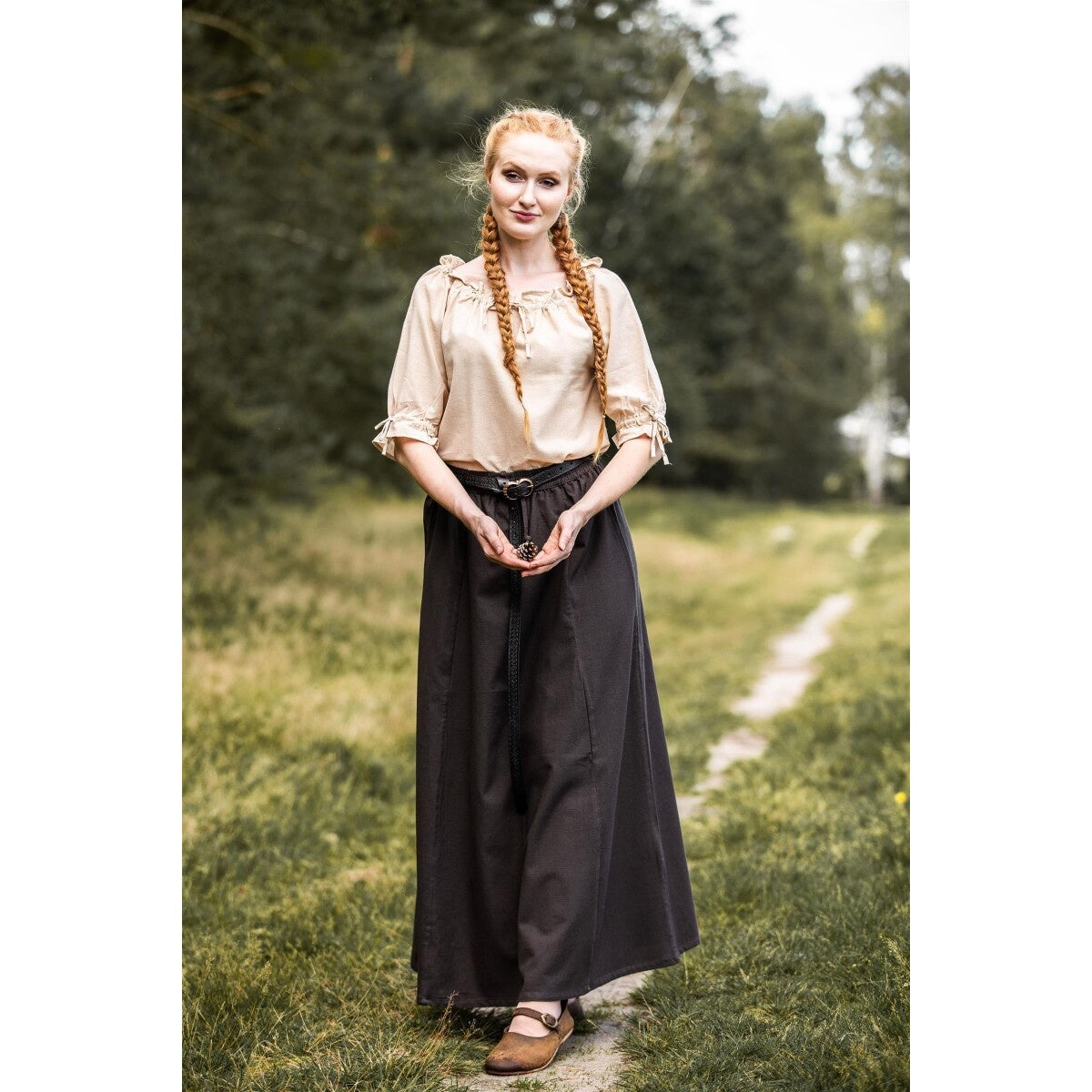 Immagine del prodotto Blusa medievale a maniche corte Sandra