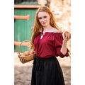 Product image Medieval Short-Sleeve Blouse Sandra red