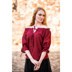 Product image Medieval Short-Sleeve Blouse Sandra red