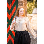 Immagine del prodotto Blusa medievale con pizzo Bettina