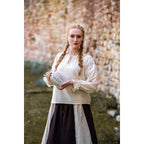 Immagine del prodotto Blusa medievale con pizzo Bettina beige