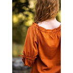 Product image Medieval Blouse Short Sleeve Vera brown