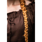Immagine del prodotto Blusa medievale a maniche corte Vera marrone scuro