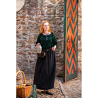 Immagine del prodotto Blusa medievale a maniche corte Vera verde