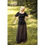 Immagine del prodotto Blusa medievale a maniche corte Vera nera