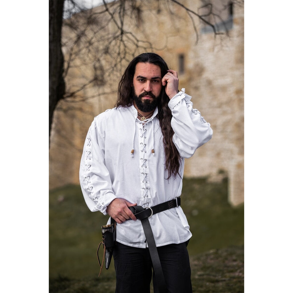 Immagine del prodotto Camicia medievale Gustavo bianca