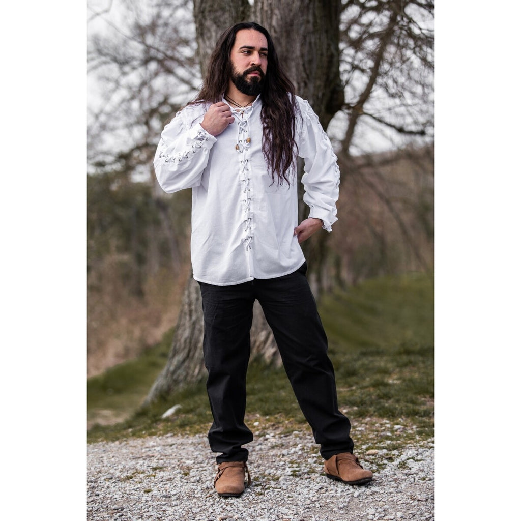 Immagine del prodotto Camicia medievale Gustavo bianca