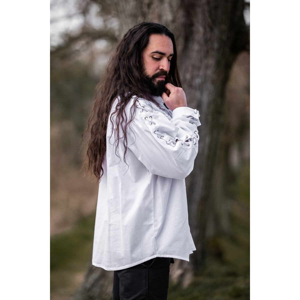 Immagine del prodotto Camicia medievale Gustavo bianca