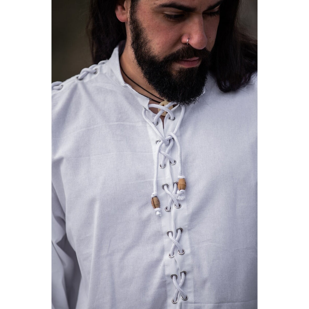 Immagine del prodotto Camicia medievale Gustavo bianca