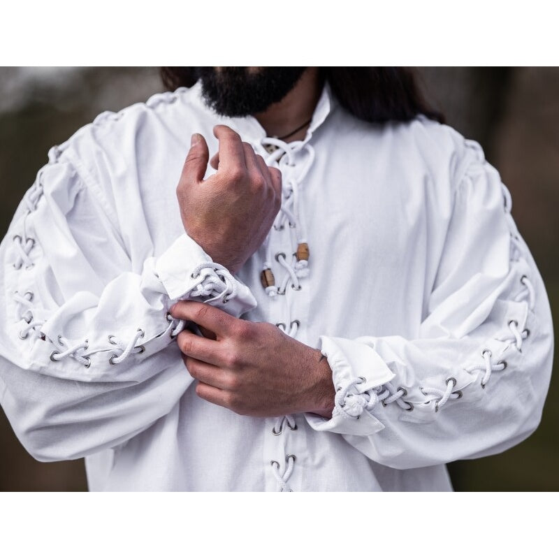 Immagine del prodotto Camicia medievale Gustavo bianca