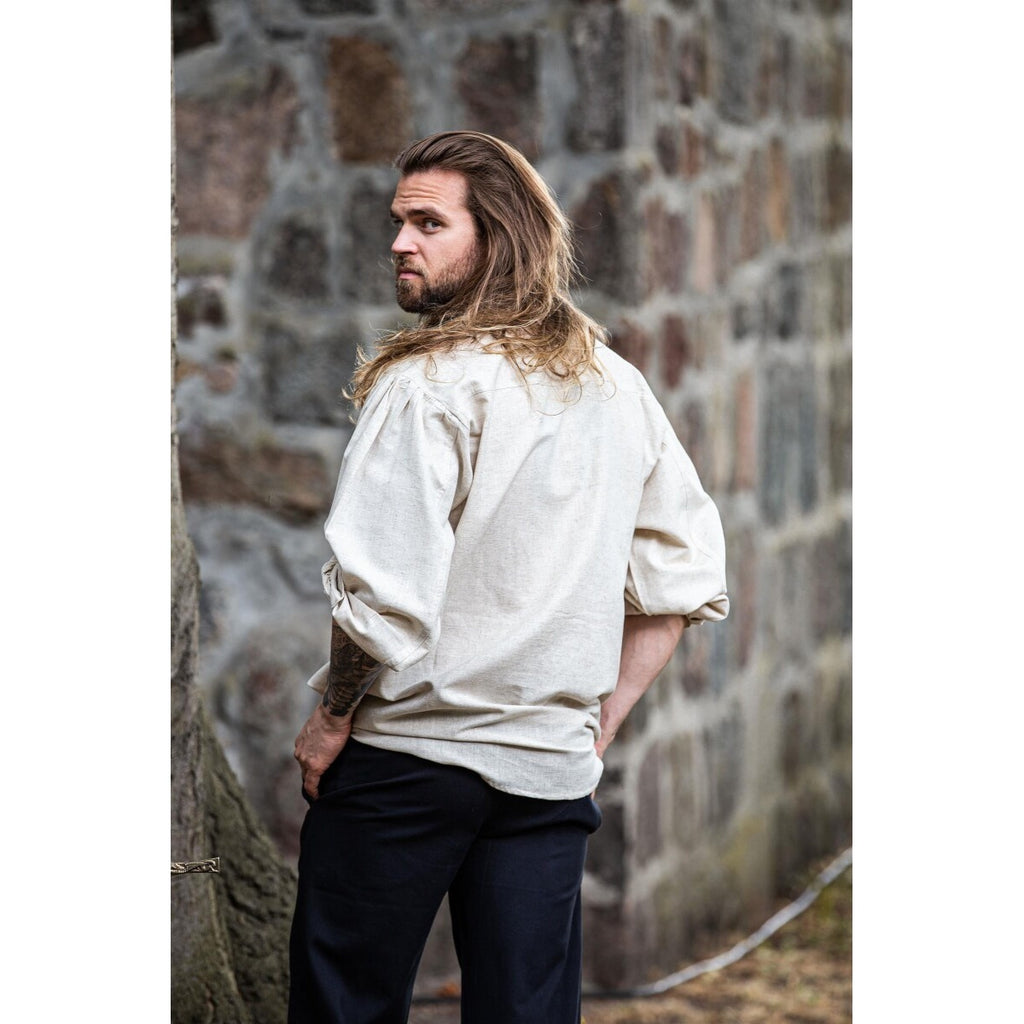 Immagine del prodotto Camicia medievale con lacci Dagwin beige