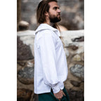 Immagine del prodotto Camicia medievale con colletto tondo Athos bianca