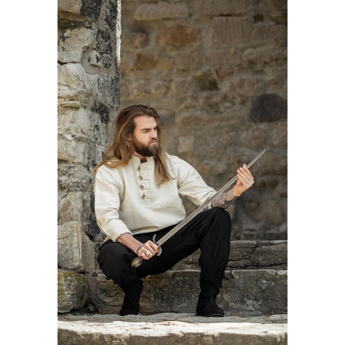 Immagine del prodotto Camicia medievale Anton beige