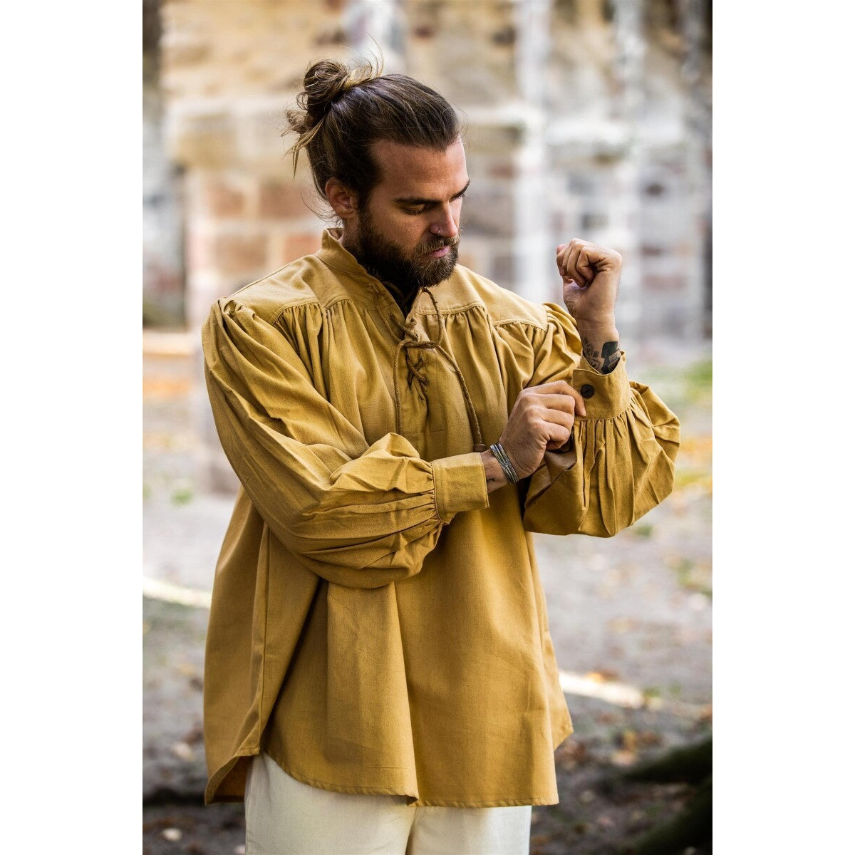 Immagine del prodotto Camicia medievale Yven marrone